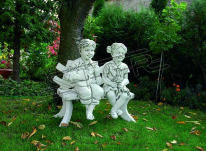 Girl Sitting Figure Statue Figures Sculpture Statues Garden